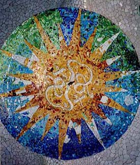 Guell Parc Medallion